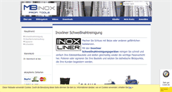 Desktop Screenshot of inoxliner.com